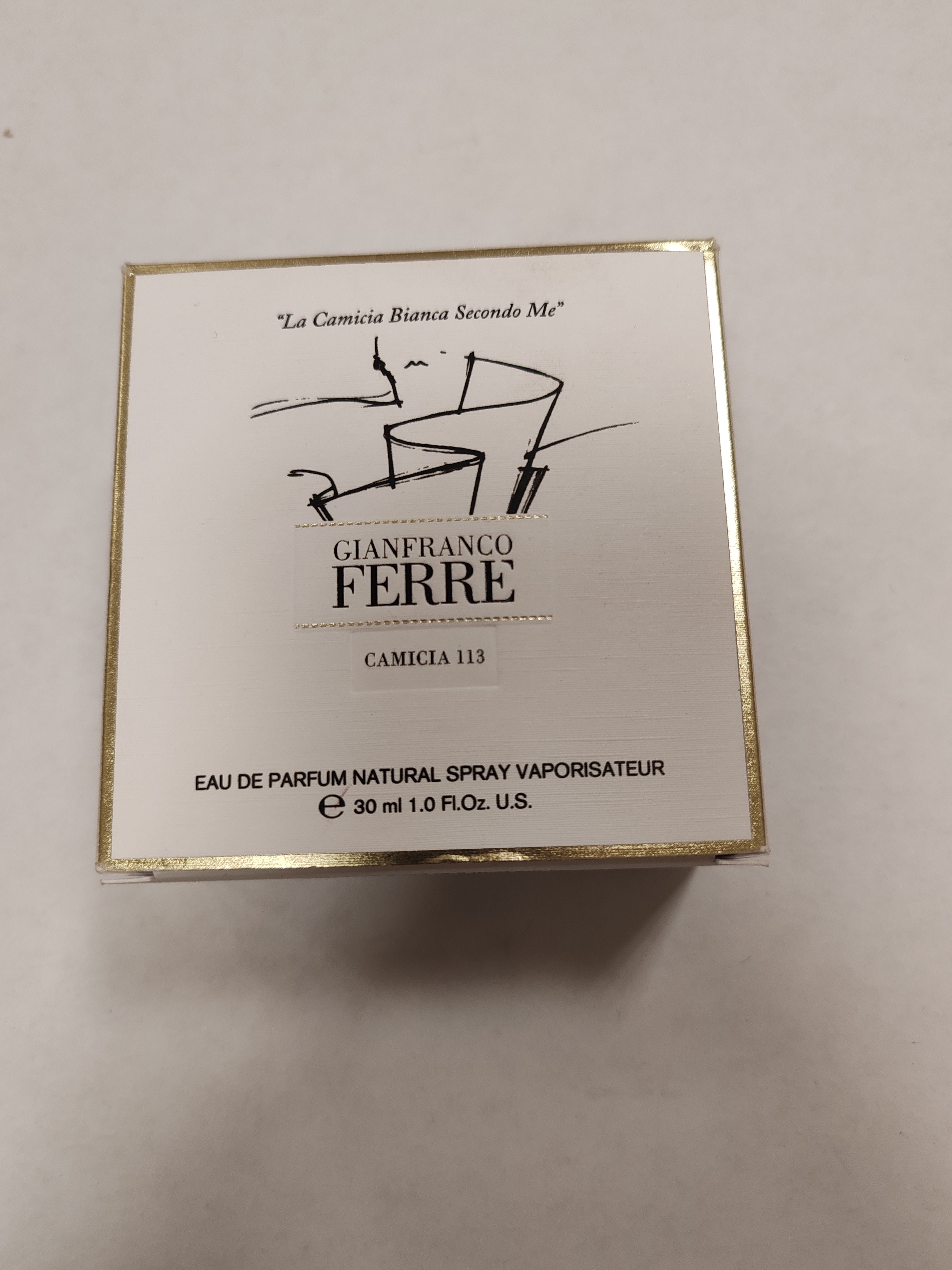 Official image of Perfume ; Gianfranco Ferre ; Camicia 113 published by OECD