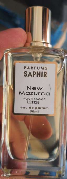 Official image of Perfume ; Parfums Saphir ; New Mazurca published by OECD 2