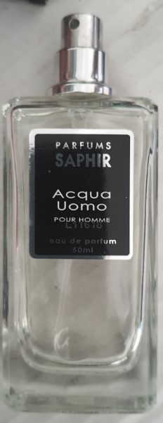 Official image of Perfume ; Parfums Saphir ; Acqua uomo published by OECD 3