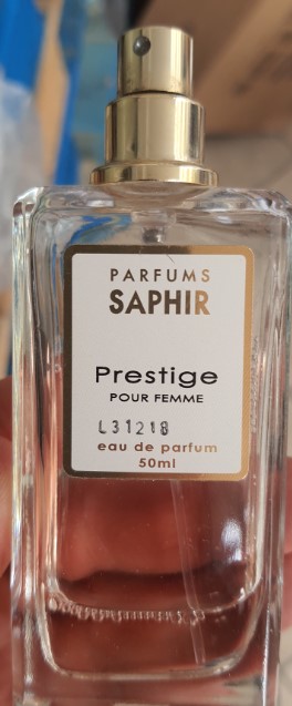 Official image of Perfume ; Parfums Saphir ; Prestige published by OECD 2