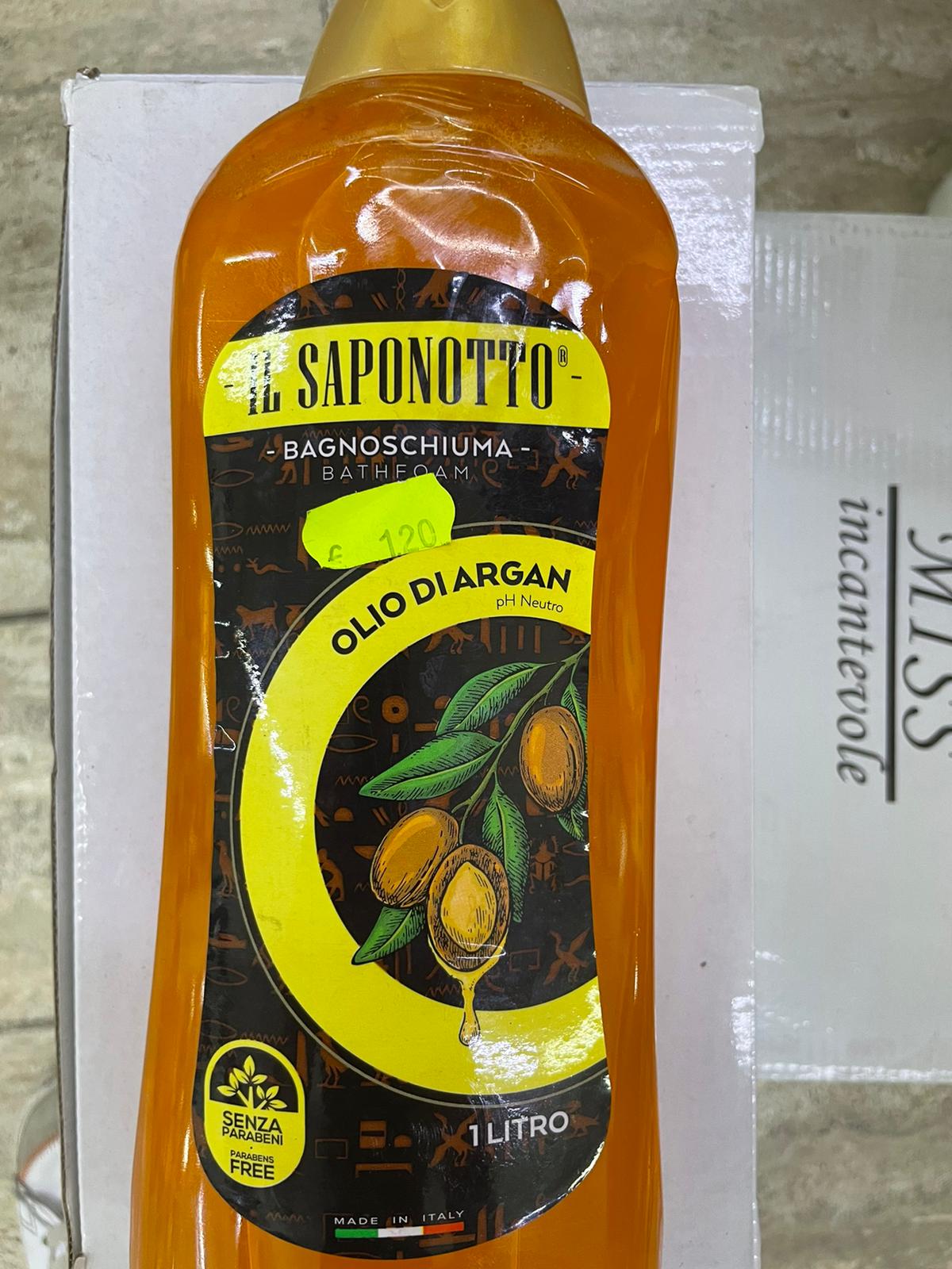 Official image of Bath foam ; IL SAPONOTTO® ; Olio di argan published by OECD