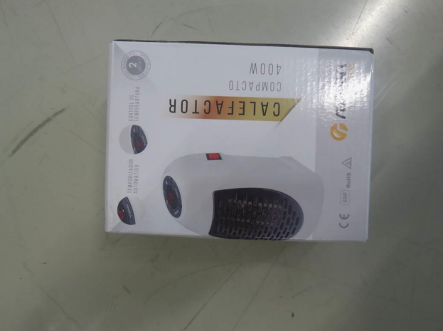 Official image of Electric heater ; Raydan home ; raydan home CALEFACTOR COMPACTO 400W published by OECD 4