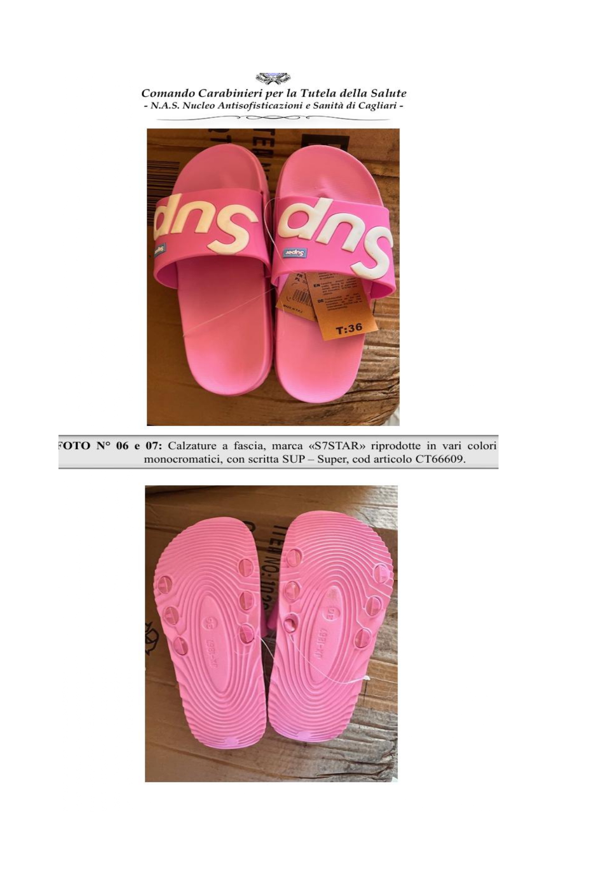 Official image of Children's sandals ; S7STAR ; Ciabatte published by OECD 3