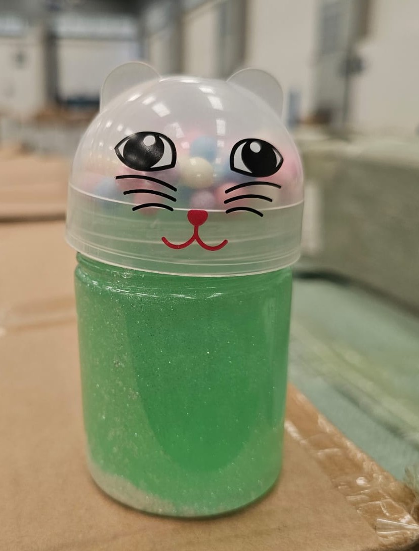 Official image of Toy slime ; CRYSTAL MUD ; Cat Family published by OECD 4