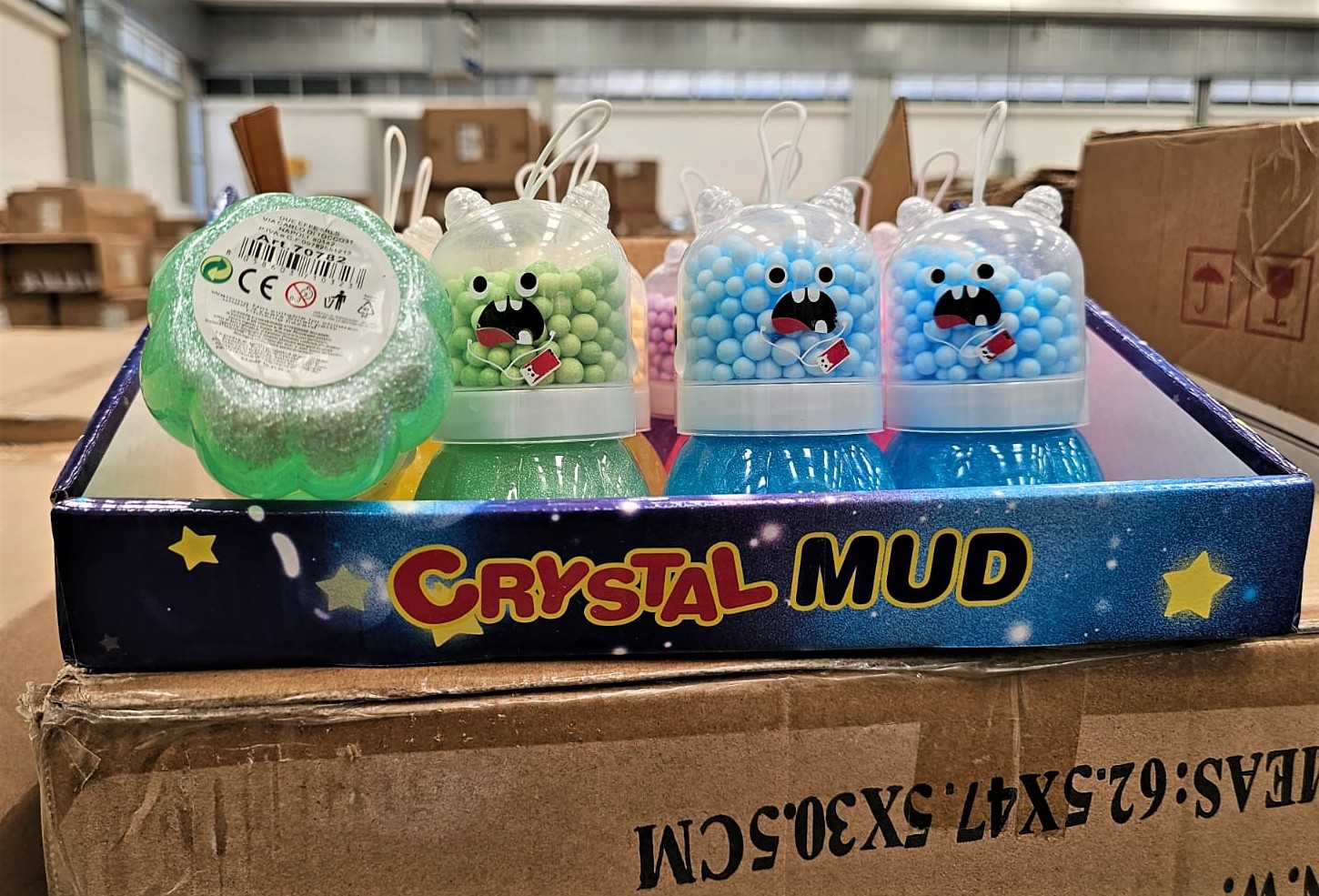 Official image of Toy slime ; CRYSTAL MUD ; Crystal Mud published by OECD 5
