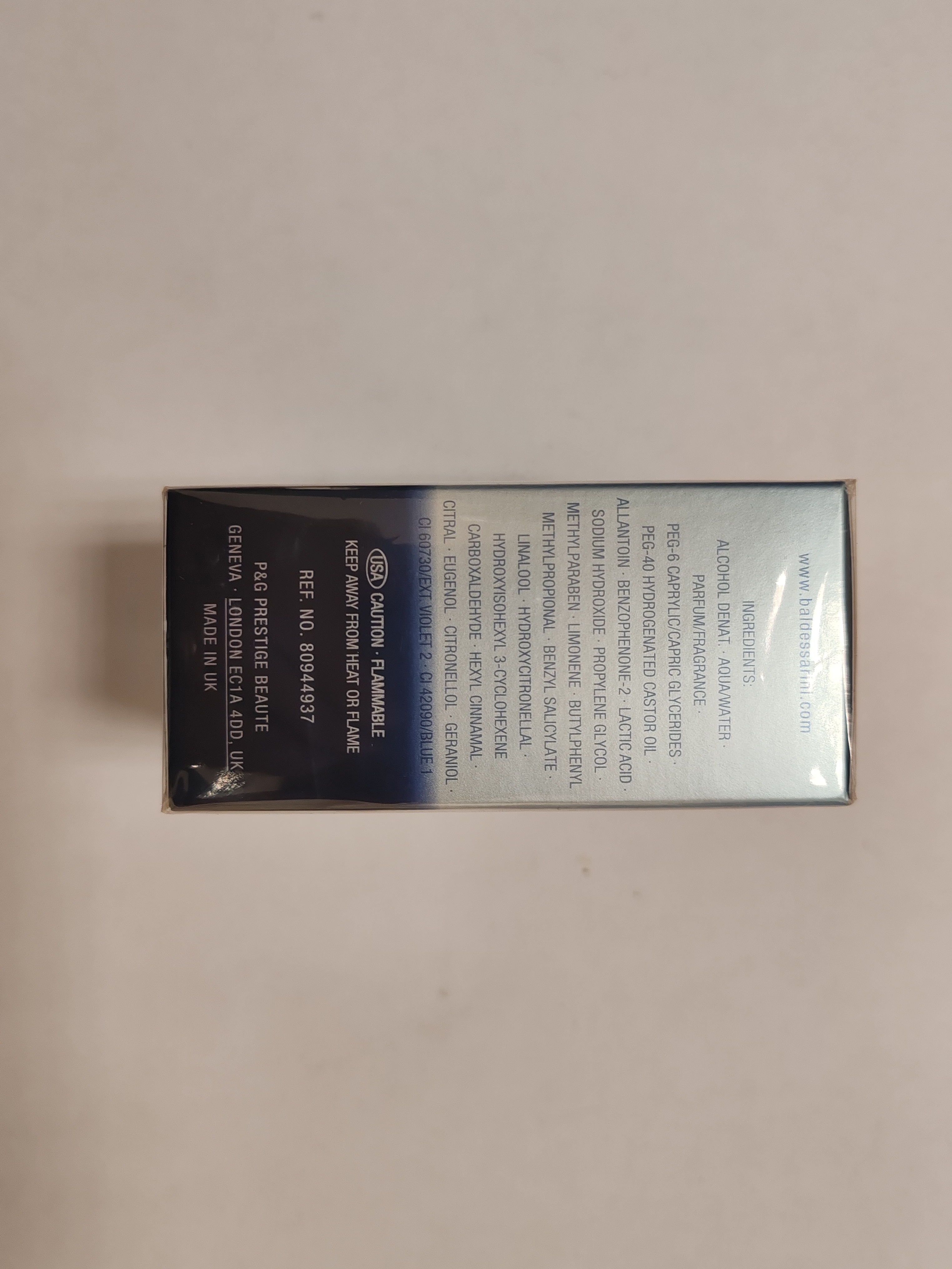 Official image of Aftershave ; Baldessarini ; Del mar published by OECD 2