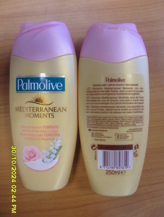 Official image of Shower milk ; Palmolive ; Mediterranean Moments published by OECD