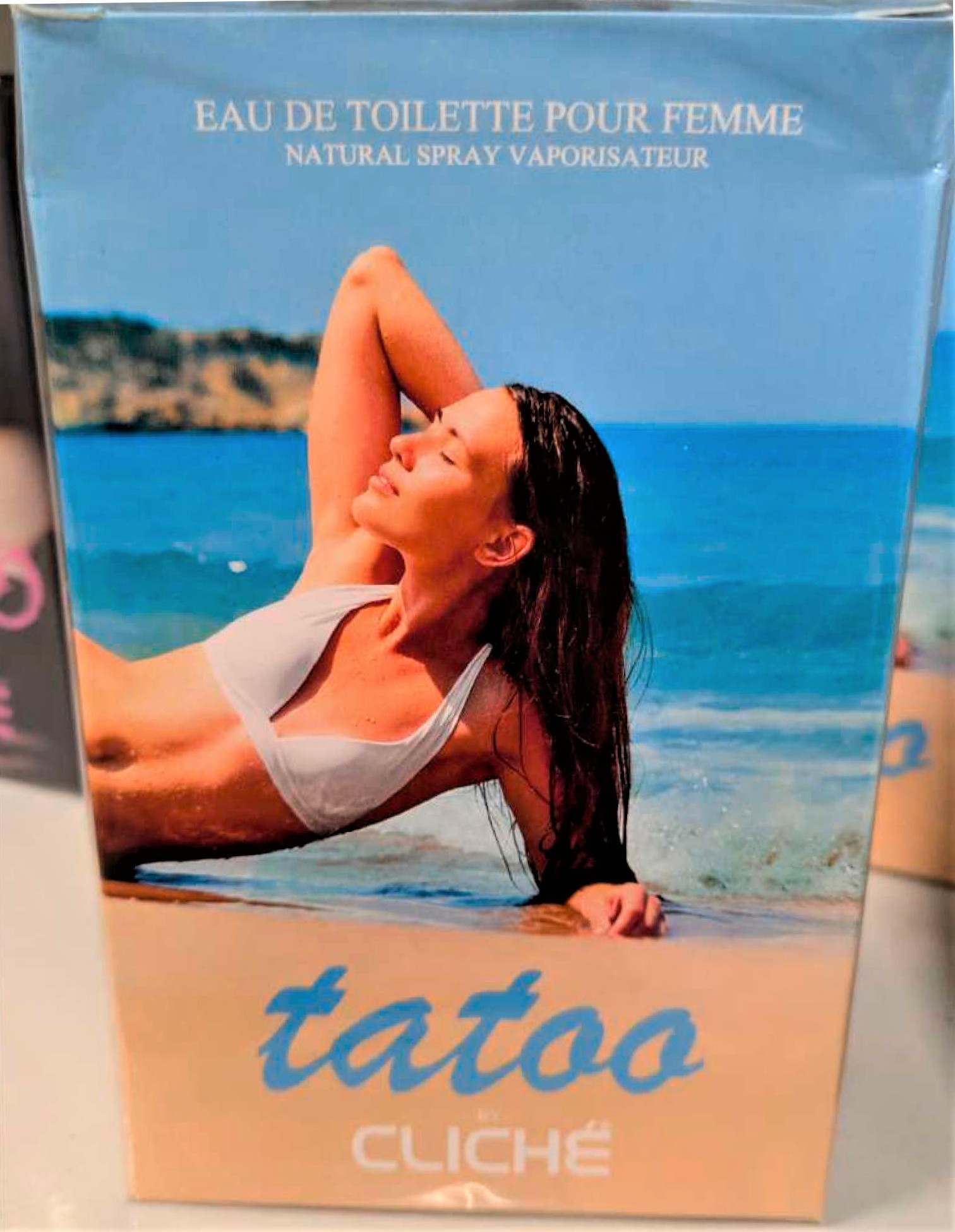 Official image of Perfume ; Clichè ; Tatoo published by OECD