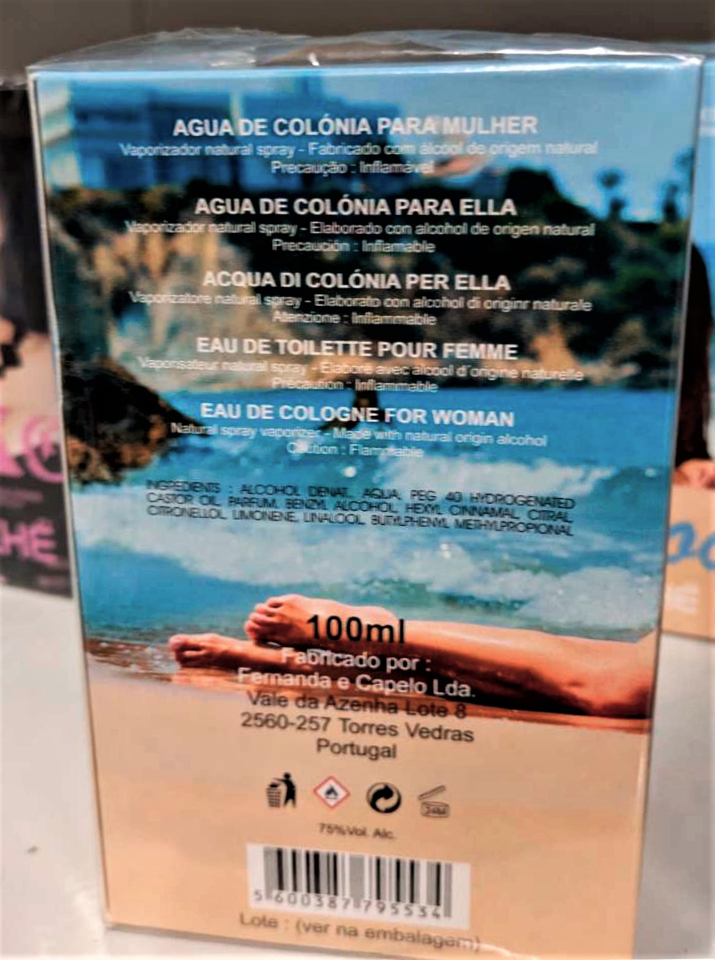 Official image of Perfume ; Clichè ; Tatoo published by OECD 2