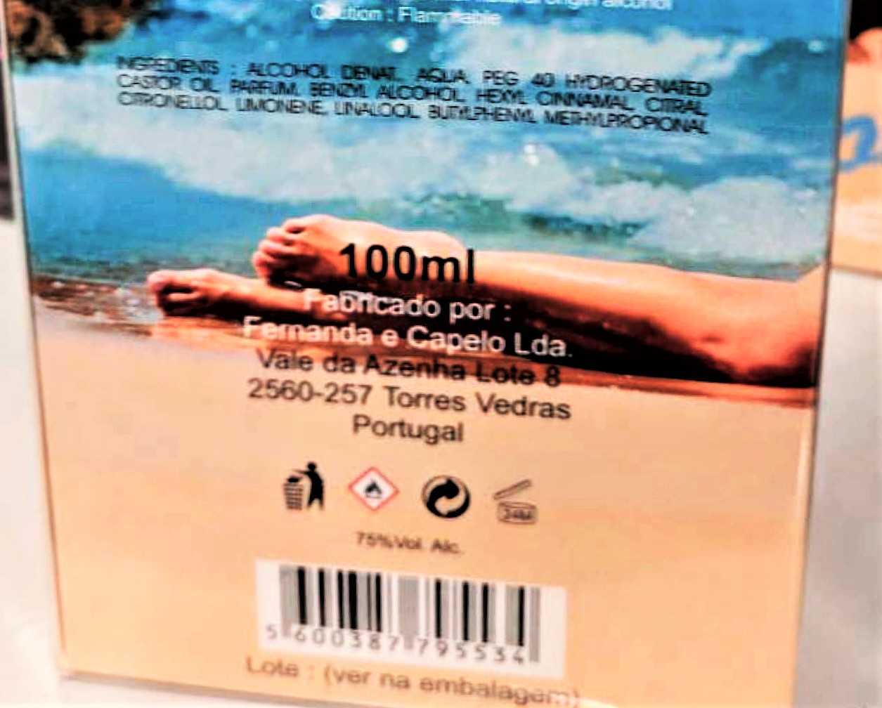 Official image of Perfume ; Clichè ; Tatoo published by OECD 3