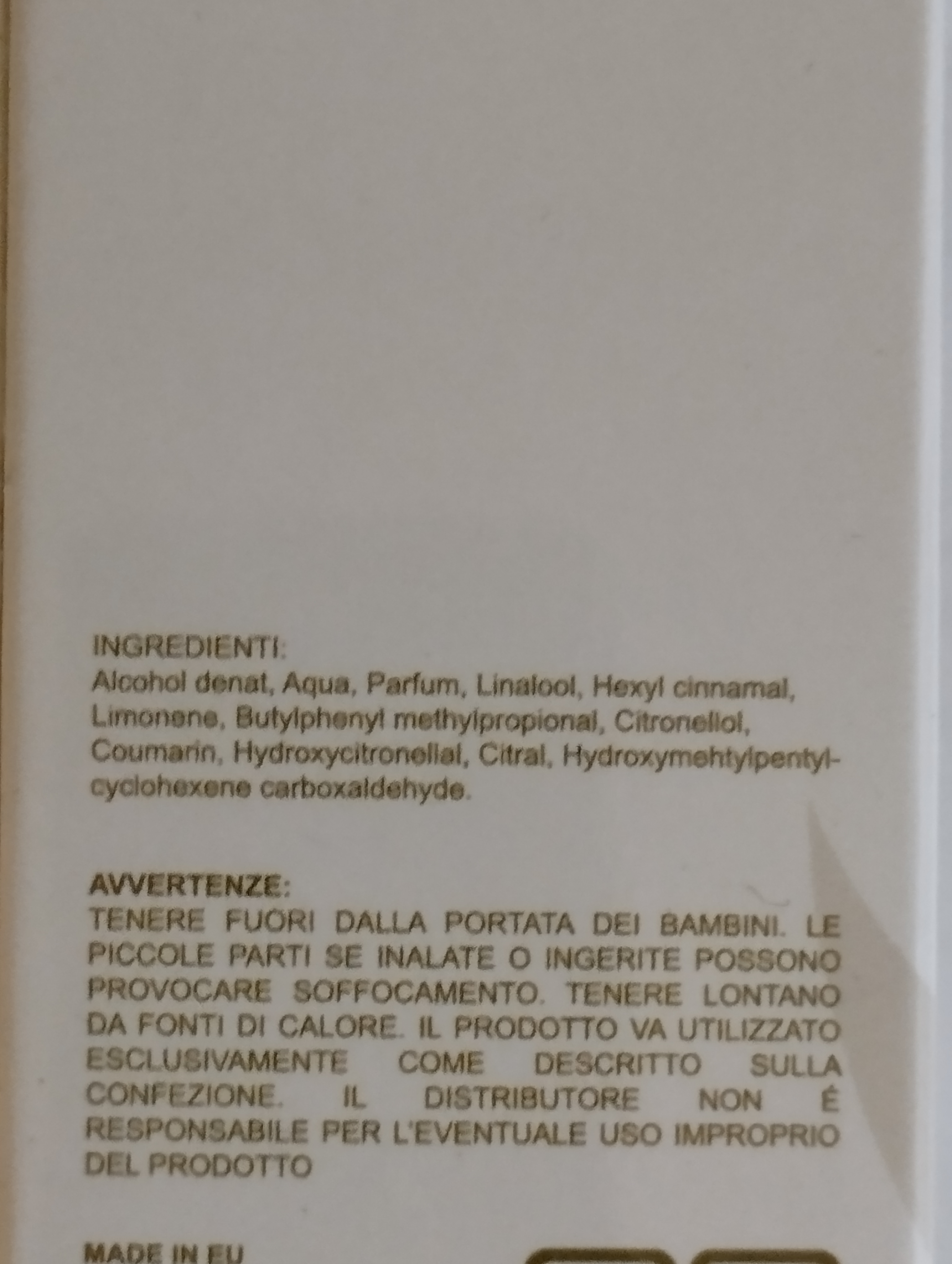 Official image of Eau de toilette ; Setablu ; 14 Her published by OECD 3