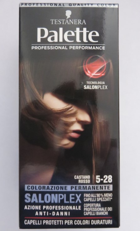 Official image of Hair dye ; TESTANERA ; Palette colorazione permanente salonplex published by OECD