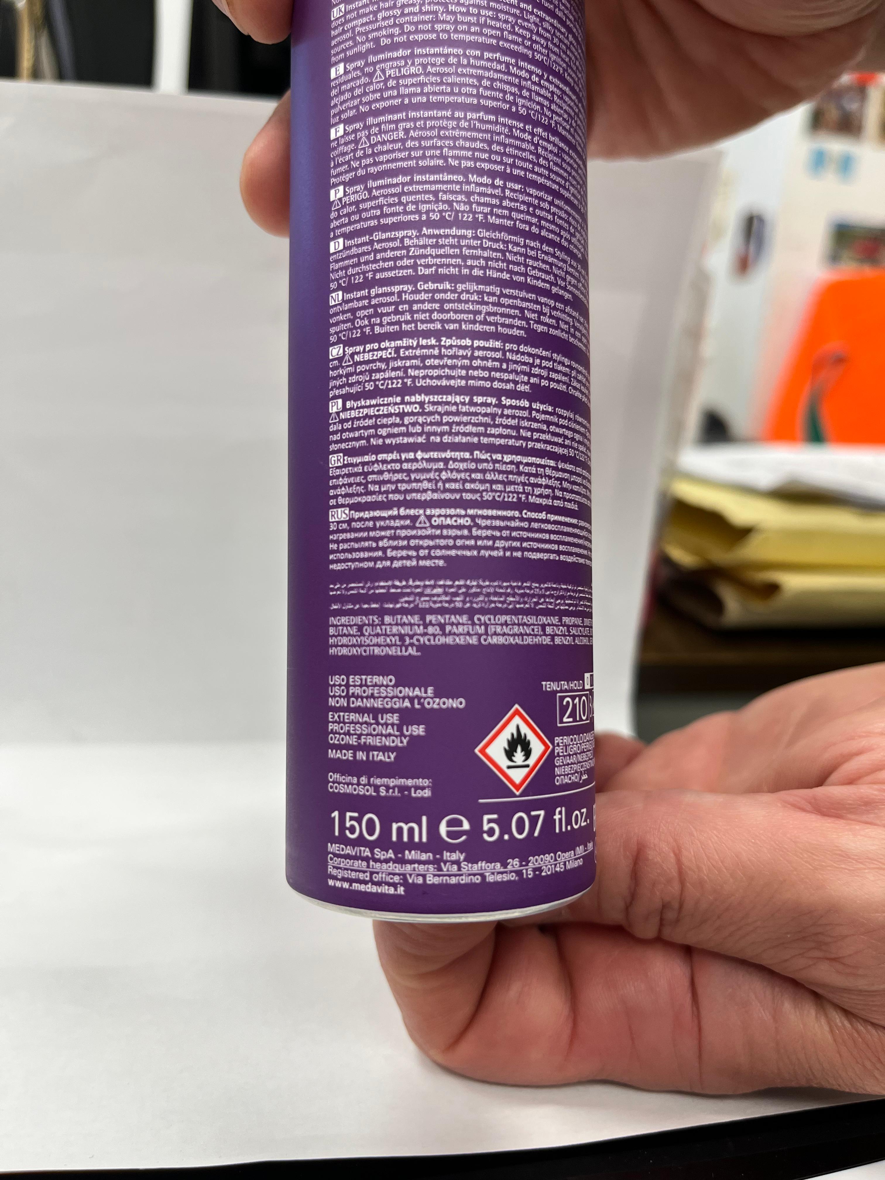 Official image of Hairspray ; Medavita ; Luxviva published by OECD 4