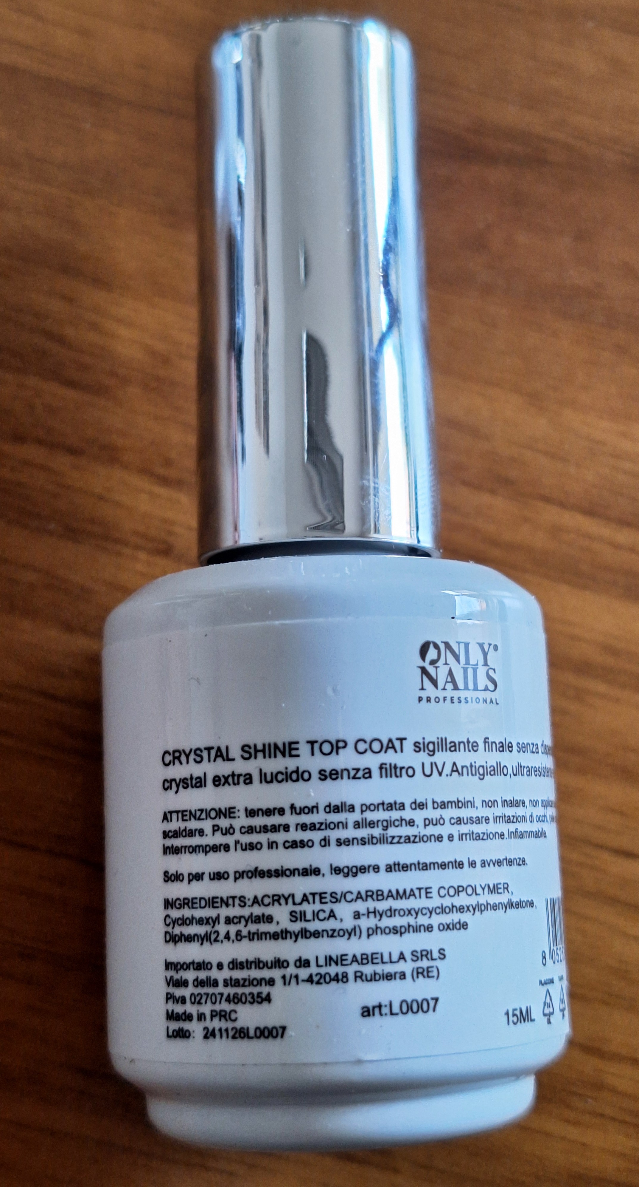 Official image of Gel nail polish ; ONLY NAILS ; Crystal Shine Top Cat Wonderful Gel published by OECD 4
