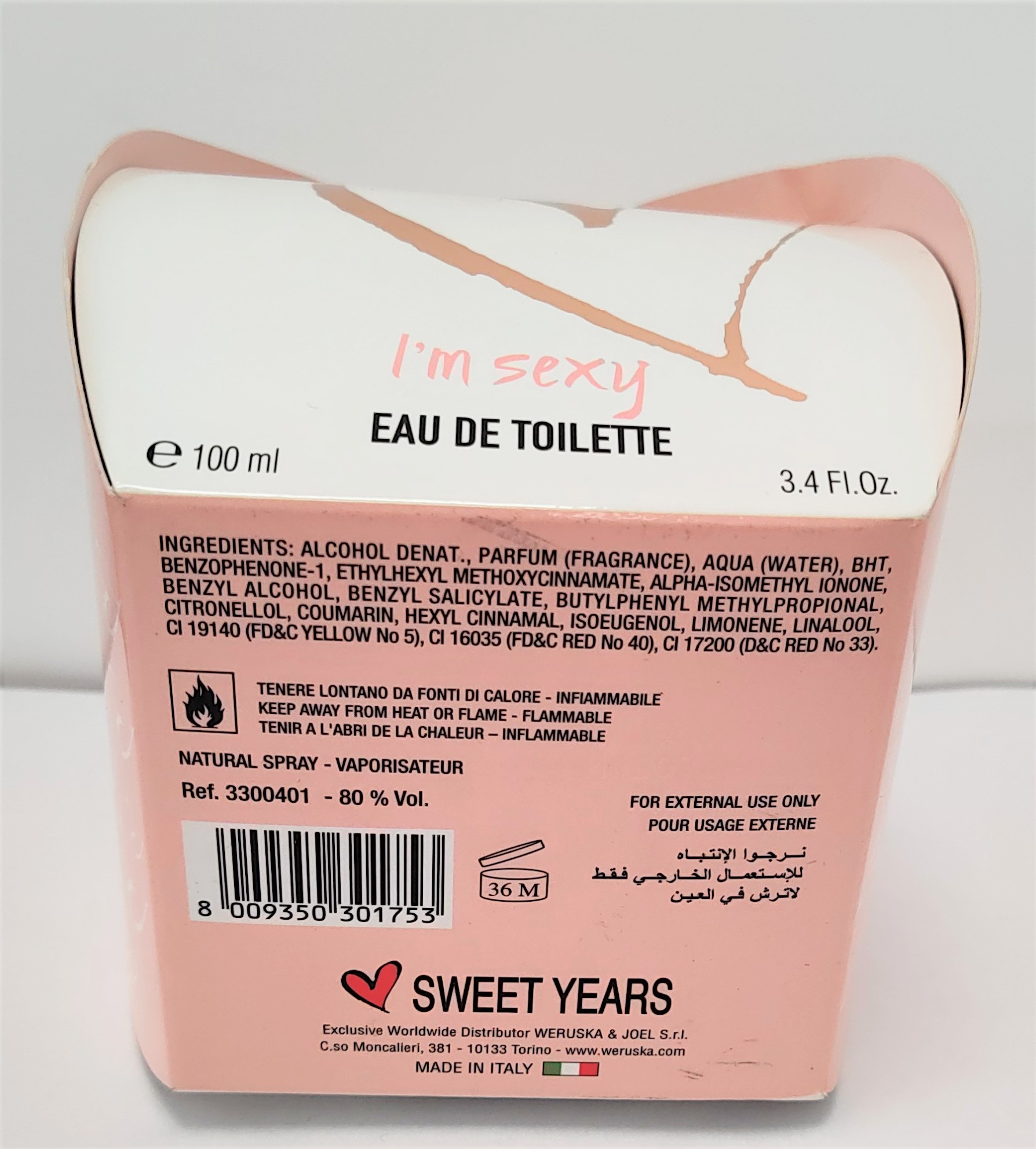 Official image of Perfume ; Sweet Years ; I'm Sexy published by OECD