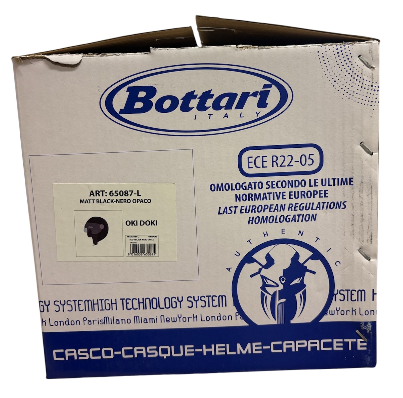 Official image of Motorcycle helmet ; Bottari ; Oki Dok published by OECD 3
