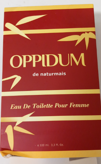Official image of Eau de toilette ; Fragancias Mais ; Oppidum de naturmais published by OECD