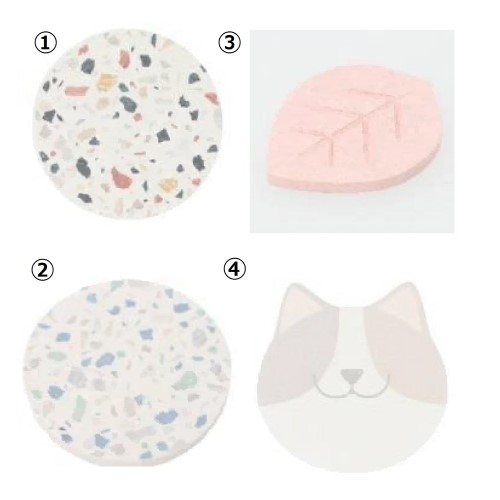 Official image of Diatomaceous earth coaster and bath mat published by OECD