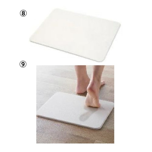 Official image of Diatomaceous earth coaster and bath mat published by OECD 3