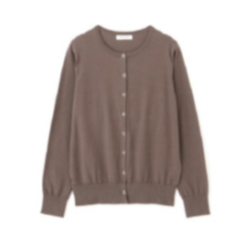 Official image of NATURAL BEAUTY BASIC Organic cotton summer basic knitted cardigan published by OECD 2