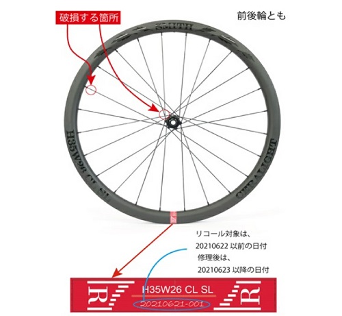 Official image of Bicycle (wheel) CeraLight carbon wheel published by OECD 2