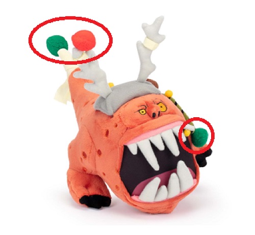 Official image of Plush toy: Bounca The Squig Limited Edition Plush published by OECD 2