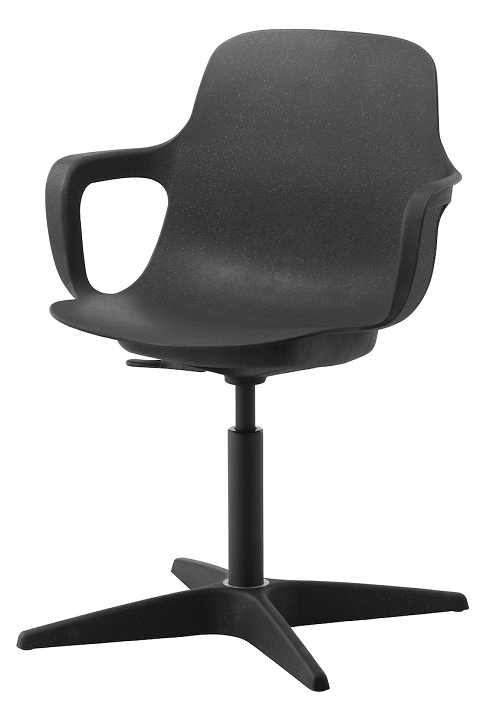 Official image of ODGER Swivel Chair, charcoal gray AP published by OECD