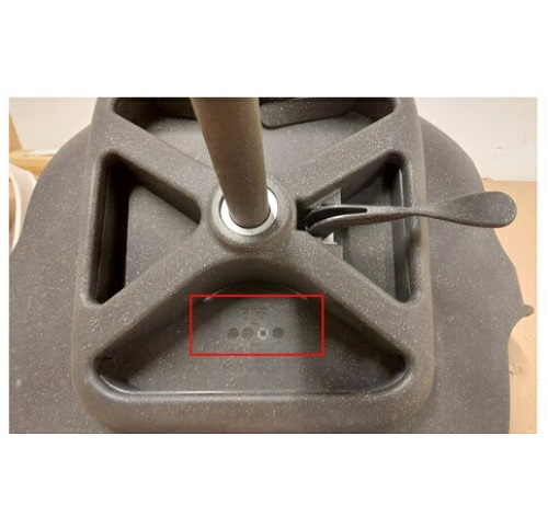 Official image of ODGER Swivel Chair, charcoal gray AP published by OECD 2