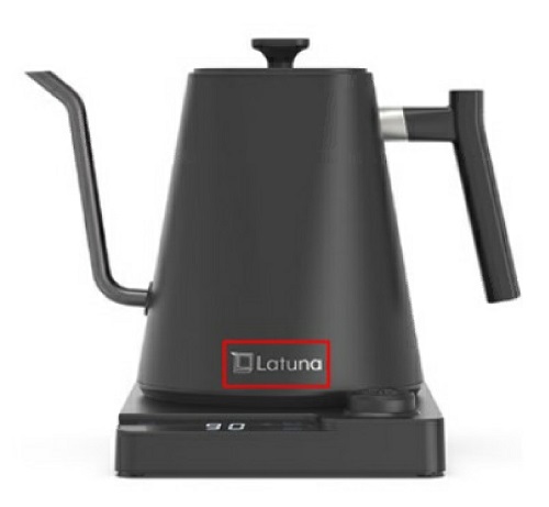 Official image of Latuna Kettle with temperature control and heat retention function published by OECD 2