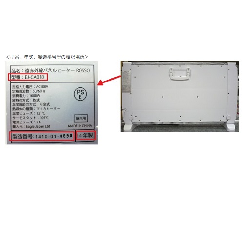 Official image of Far-infrared electric heater published by OECD 2