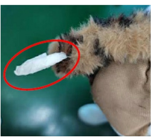 Official image of PEARLY GATES: Stuffed tiger golf head cover published by OECD 2