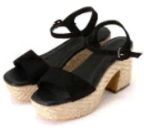 Official image of FREE'S MART Covered buckle sandal published by OECD