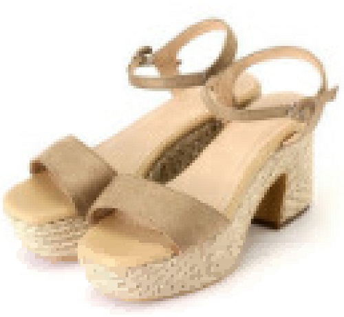 Official image of FREE'S MART Covered buckle sandal published by OECD 2
