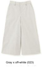 Official image of human woman: Cord lane stretch gaucho pants published by OECD
