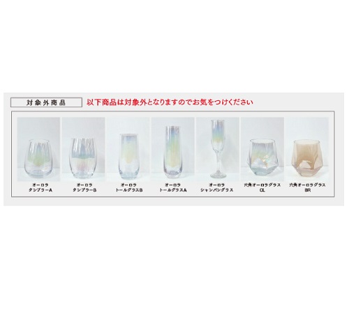 Official image of Aurora glass cup (specialized Harajuku edition Aurora glass cup) published by OECD 3