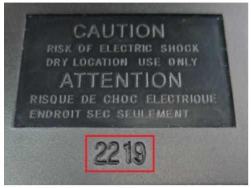 Official image of AC adapter for analogue mixer published by OECD 3