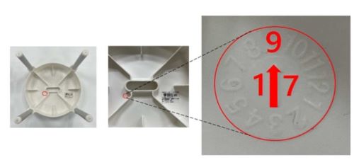 Official image of YUNOA Aluminum bath stool published by OECD 5