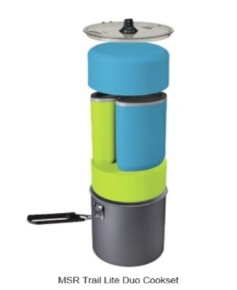 Official image of Handles (for pots, removable) MSR Trail Light Solo Cookset, and others published by OECD 2