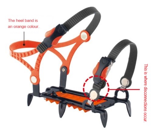 Official image of Crampon Snow spike 6 Quick Fit published by OECD