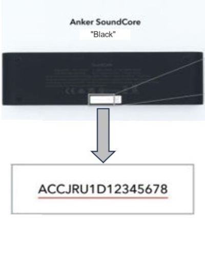 Official image of Speaker Anker SoundCore Black published by OECD 2
