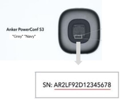 Official image of Speakerphone Anker PowerConf S3 grey Anker PowerConf S3 navy published by OECD 3