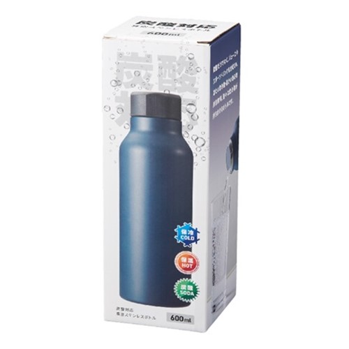 Official image of For carbonated beverage: stainless steel bottle, 600ml published by OECD 2