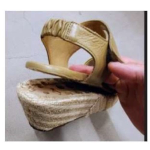 Official image of Sandals with double line belt published by OECD 2