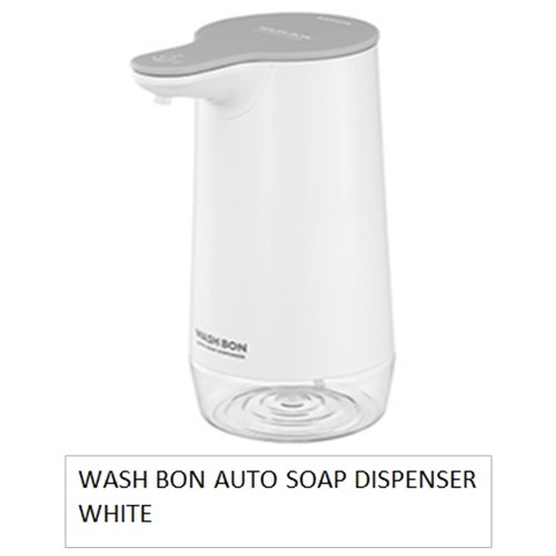 Official image of Dispensers WASH BON AUTO SOAP DISPENSER SILVER WASH BON AUTO SOAP DISPENSER WHITE WASH BON AUTO SOAP DISPENSER BLUE GREEN published by OECD 2