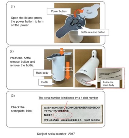Official image of Dispensers WASH BON AUTO SOAP DISPENSER SILVER WASH BON AUTO SOAP DISPENSER WHITE WASH BON AUTO SOAP DISPENSER BLUE GREEN published by OECD 4