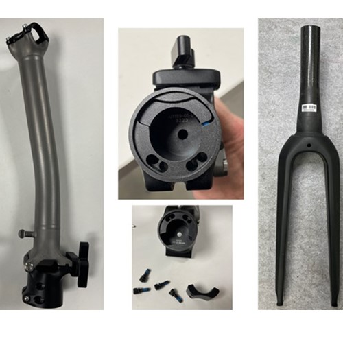 Official image of Folding bicycle Brompton T Line published by OECD 2