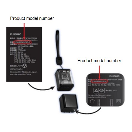 Official image of Separable mobile battery published by OECD 3