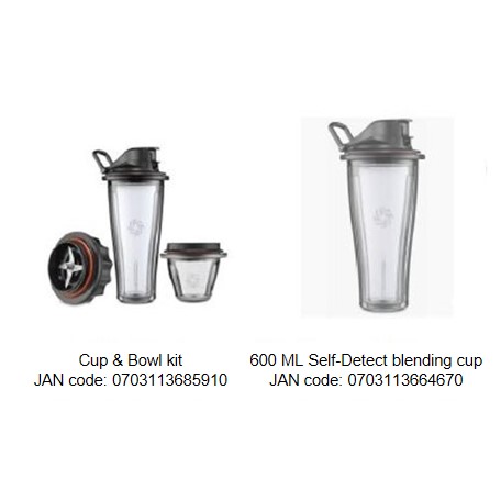 Official image of Blending bowls Blending cups Blade bases published by OECD 2