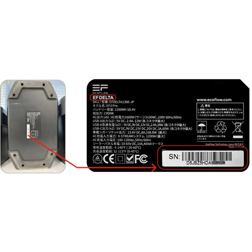 Official image of Portable power supply EFDELTA published by OECD 2