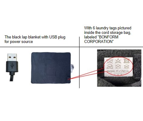 Official image of Heat DX Lap Blanket 110 x 70 cm published by OECD 4